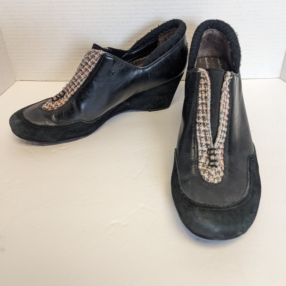 Black Morenatom Wedges Size 9